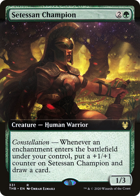 Setessan Champion (THB-331) - Theros Beyond Death: (Extended Art) Foil