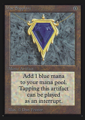 Mox Sapphire (IED-266) - Intl. Collectors' Edition