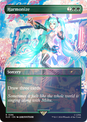 Harmonize (SLD-1596★) - Secret Lair Drop (Borderless) Foil