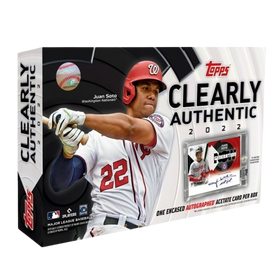 2022 Topps Clearly Authentic Baseball Hobby Box