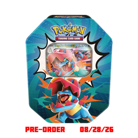 Mega Evolution: Ascended Heroes Tin - Mega Feraligatr