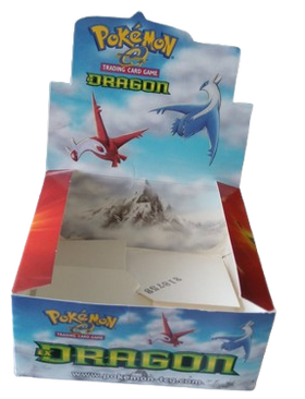 EX Dragon Booster Box - Empty Box
