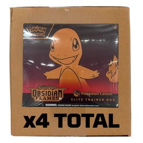 Sealed Case Obsidian Flames Pokemon Center ETB - SV03