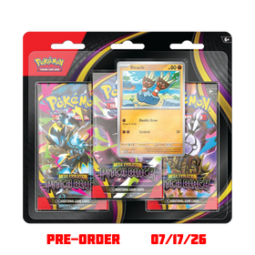 Mega Evolution: Pitch Black 3-Pack Blister (Early Bird Special)