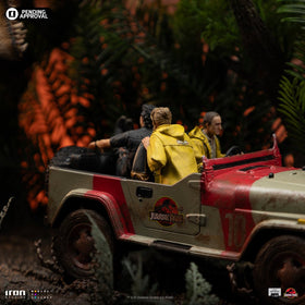 Iron Studios Jurassic Park: T-Rex Chase 1/20 Scale Statue