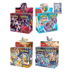 Pokemon - RIP N SAVE BUNDLE - Destined Rivals / Journey Together / Surging Sparks / Stellar Crown - Booster Boxes - 36 Packs Each (PRE-ORDER MAY 30)