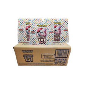 Sealed Case Japanese 151 Booster Box