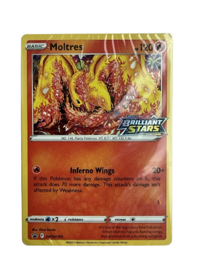 Moltres Brilliant Stars Stamped - SEALED