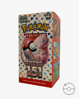 Pokémon TCG Korean Scarlet & Violet Pokémon 151 Booster Box SV2A