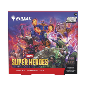 Magic the Gathering: Universes Beyond Marvel Super Heroes Scene Box - Villains Unleashed