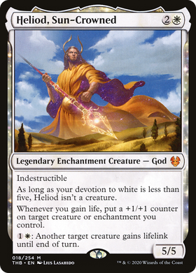Heliod, Sun-Crowned (THB-018) - Theros Beyond Death: (enchantment) Foil