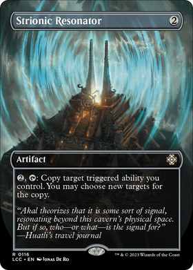 Strionic Resonator (LCC-116) - The Lost Caverns of Ixalan Commander (Borderless) Foil