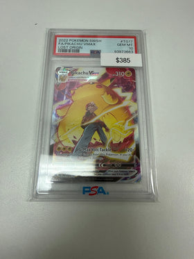 Pokemon Pikachu Vmax #tg17/tg30 PSA 10