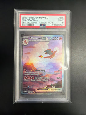 Pokemon 151 Charizard #199 PSA 9