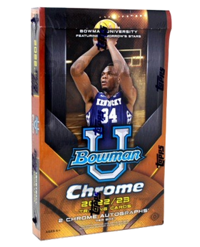 2022/23 Bowman Chrome University Basketball Hobby Box