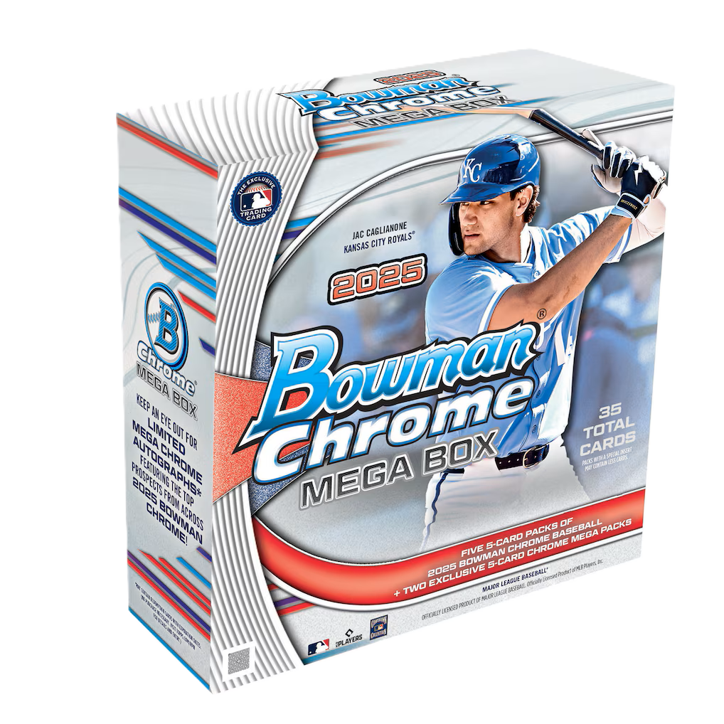 2025 Bowman Chrome Baseball Mega Box