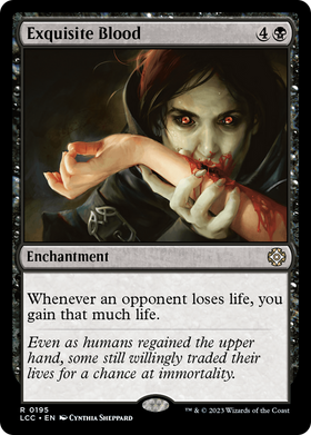 Exquisite Blood (LCC-195) - The Lost Caverns of Ixalan Commander