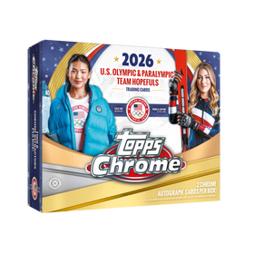 2026 Topps Chrome US Olympic & Paralympic Hopefuls Hobby Box