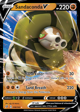Sandaconda V 108 192 Rebel Clash Holofoil