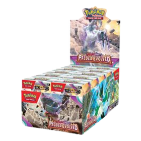 Display of 10 Paldea Evolved Build & Battle