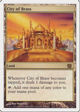 City of Brass (8ED-322) - 8th Edition Foil