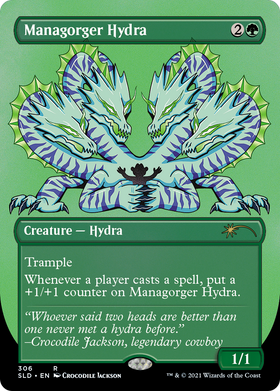 Managorger Hydra (SLD-306) - Secret Lair Drop (Borderless)