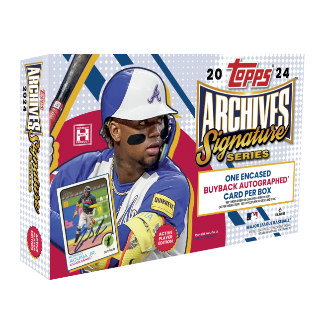 2024 Topps Archives Signature Series Active Baseball 20 Box Case