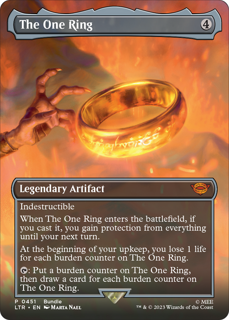 The One Ring (LTR-451) - The Lord of the Rings: Tales of Middle-earth (Borderless)