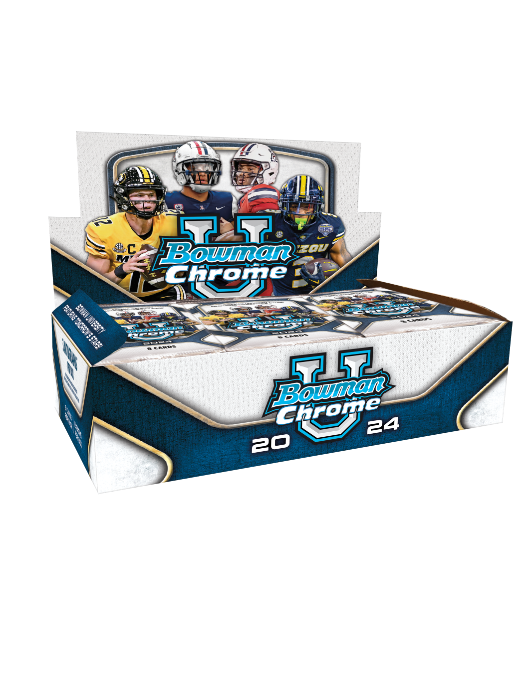 2024 Bowman Chrome University Football Jumbo Box