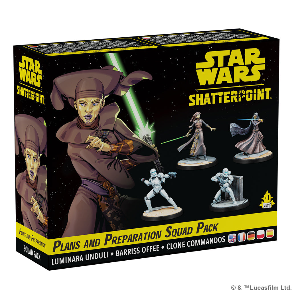 Star Wars : Shatterpoint - Plans and Preparation Squad Pack