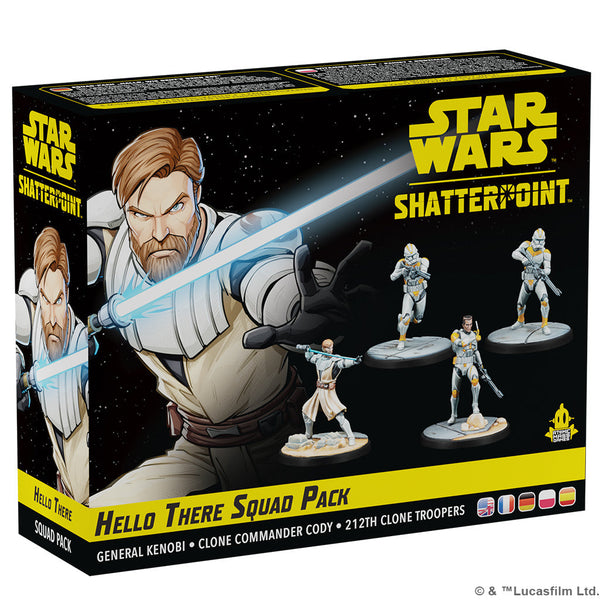 Star Wars : Shatterpoint - Hello There: General Obi-Wan Kenobi Squad Pack