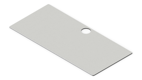 White IKEA MICKE Desk Mat (41" / 105 cm) Full-desk Mouse Pad