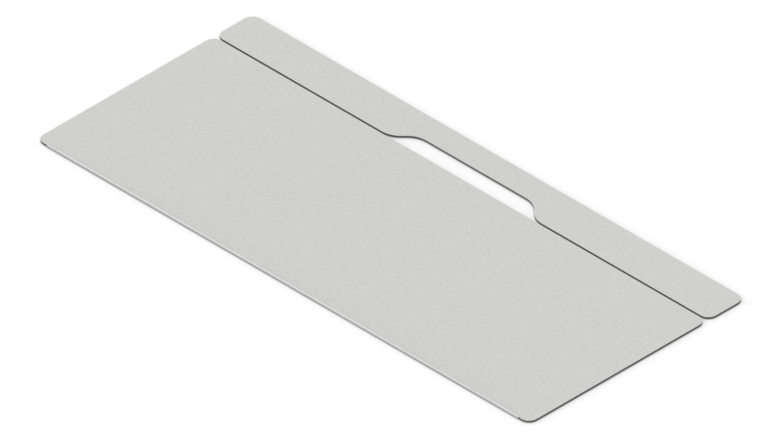White IKEA ALEX Desk Mat (52" / 132 cm) Full-desk Mouse Pad