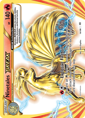 Ninetales Break 16 108 Evolutions Holofoil