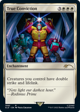 True Conviction (SLD-1082) - Secret Lair Drop Foil
