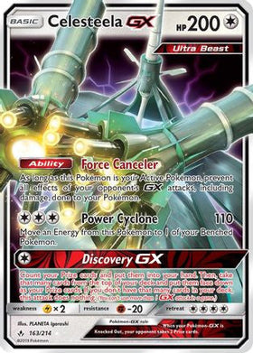 Celesteela Gx 163 214 Unbroken Bonds Holofoil
