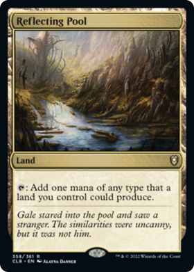 Reflecting Pool (CLB-358) - Commander Legends: Battle for Baldur's Gate Foil