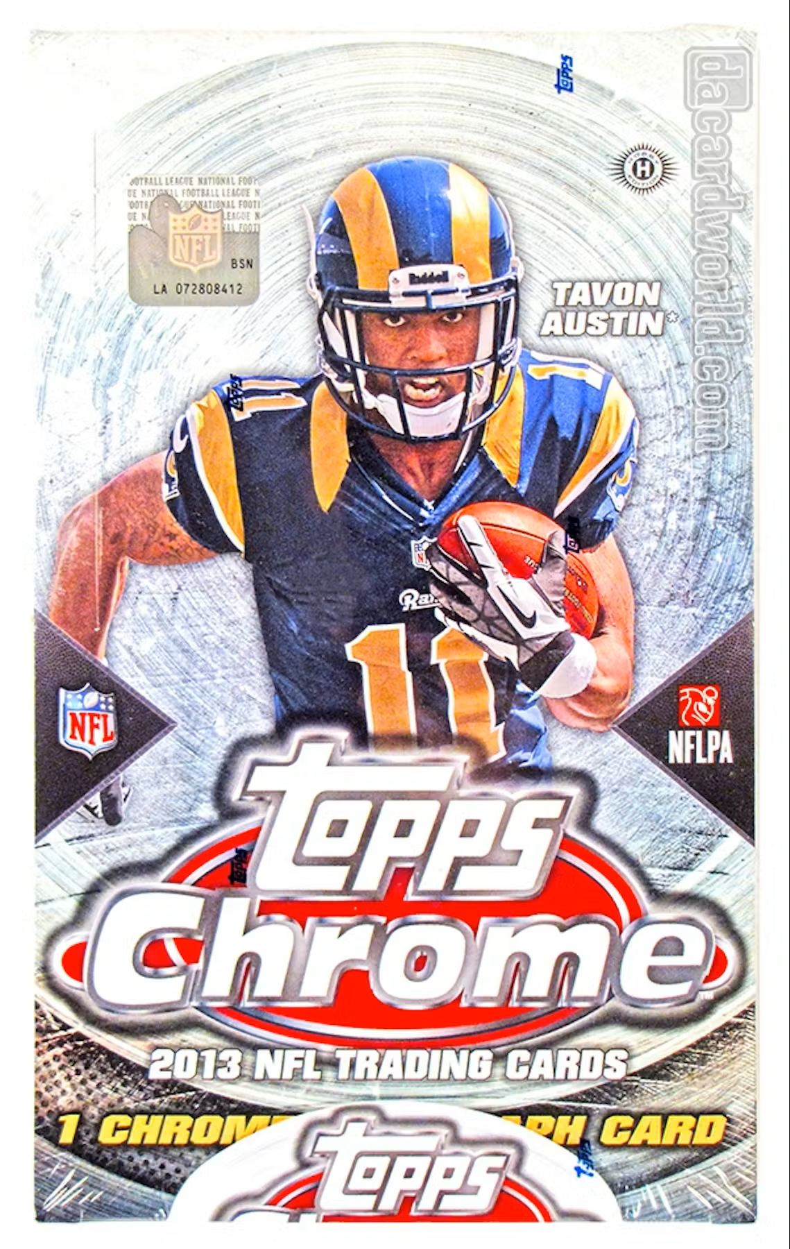 2013 Topps Chrome Football Hobby Box