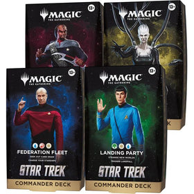 (PRE-ORDER NOV 2026) Magic The Gathering Star Trek Commander Deck Bundle