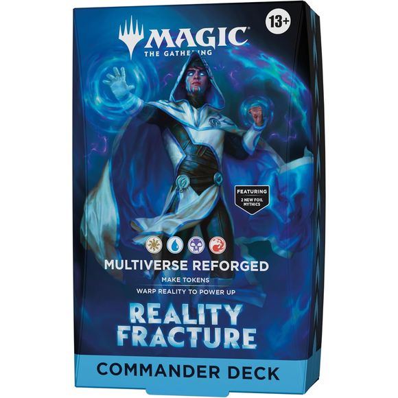 (PRE-ORDER OCT 2026) Magic The Gathering Reality Fracture Commander Deck - Multiverse Reforged