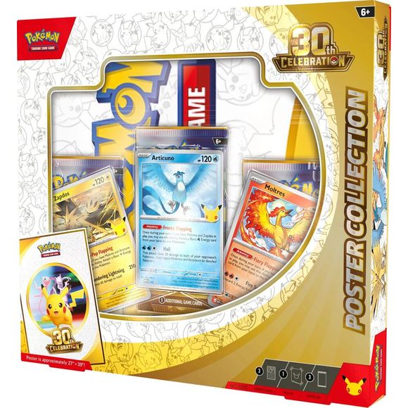(PREORDER SEPTEMBER 2026) Pokemon TCG 30th Celebration 30C Poster Collection