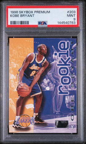 1996 Skybox Premium Rookie Kobe Bryant #203 PSA 9
