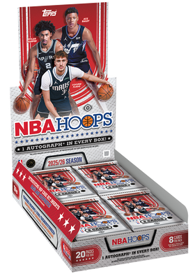 2025/26 Topps NBA Hoops Basketball Hobby Box