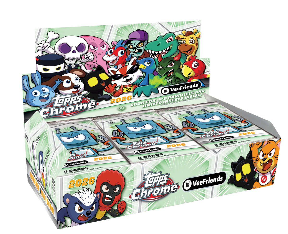 2026 Topps VeeFriends Chrome Hobby Box