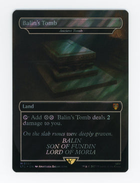 Balin's Tomb - Ancient Tomb — Borderless|Realms and Relics|Surge Foil — ID 17820