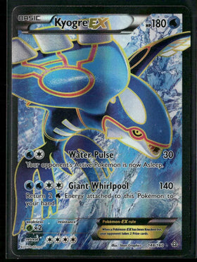 2015 Pokemon Primal Clash Ultra Rare Full Art Kyogre EX 148/160
