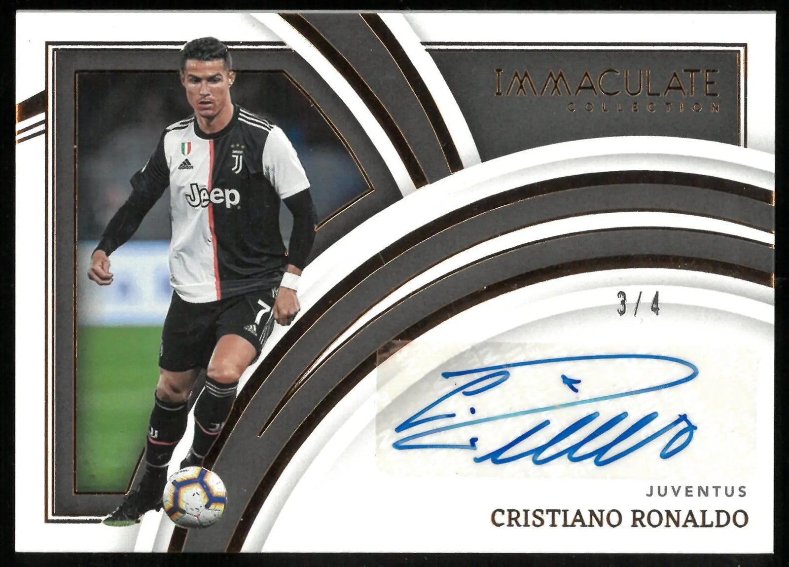 2022-23 Immaculate Soccer Cristiano Ronaldo Bronze Splendid Auto /4