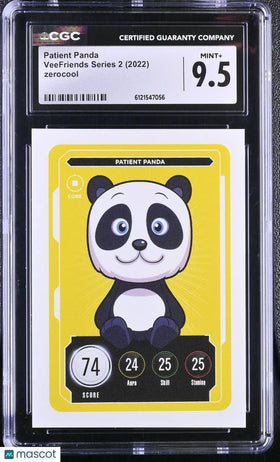 2022 Zerocool Veefriends Series 2 Patient Panda CGC 9.5