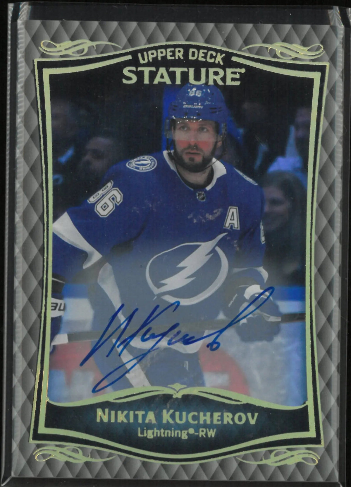2023-24 Upper Deck Stature Autograph Nikita Kucherov Auto