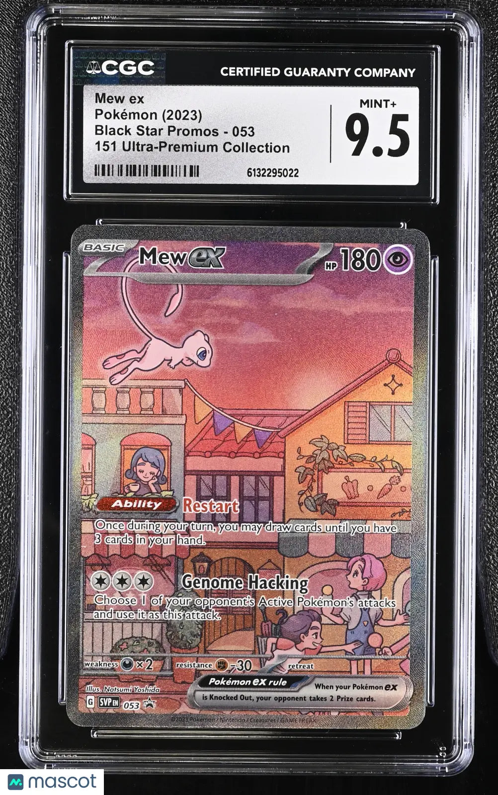2023 Pokemon Black Star Promos Mew ex 151 Ultra-Premium Collection CGC 9.5 #053